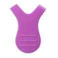 thumbnail image 4 of 10pcs/bag Eyelash Brushes Plastic Eyelash Lifting Perm Comb Y Comb Makeup Eyelash Shape Portable Makeup Tools, Purple Red, 4 of 8
