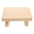 thumbnail image 1 of Portable Wooden Step Stool For Kids Wooden Step Stool For Toilet Step Stool Toddler Shoes Changing Stool Step Stool Wooden, 1 of 8