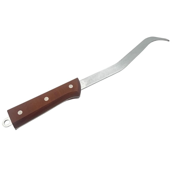Excavadora de oro con mango de madera SUPROJDM, con mango de madera, con gancho, 12,5 cm