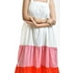 thumbnail image 4 of Vestido de popelina tricolor Roman Fashion /Juvenil, 883 (Rosa - Naranja) naranja CH, 4 of 6