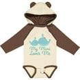 thumbnail image 3 of Inktastic My Mimi Loves Me Boys or Girls Long Sleeve Baby Bodysuit, 3 of 5
