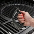 thumbnail image 3 of ZenCart Universal 3 in 1 BBQ Brush Scraper Heat-Resistant Stainless Steel Grill Cleaning Tools for Gas Charcoal And Regular Ovens, 3 of 8
