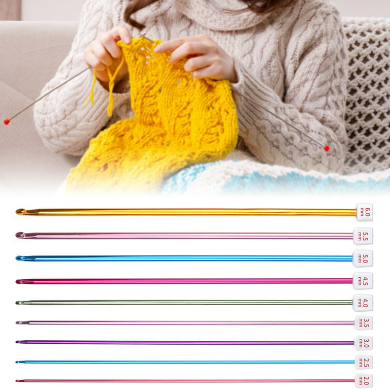 Yarniss Digital Counter Crochet Hooks Set, 17 Size Light Up