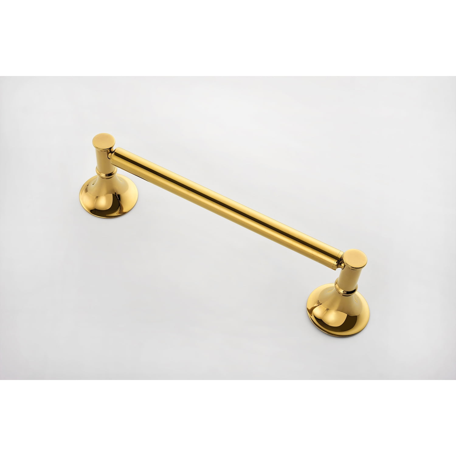 6 Piece Brass Bathroom Towel Rack Set Wall Mount