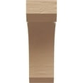 thumbnail image 2 of 2"W x 4"D x 6"H Classic Legacy Rough Cedar Woodgrain TimberThane Corbel, Primed Tan, 2 of 6