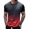 thumbnail image 1 of Playeras Deportivas Para Hombre, Transpirables, De Verano, Para Hacer Ejercicio, De Seda Helada, 1 of 4
