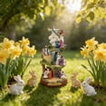 thumbnail image 2 of Easter Themed Resin Sculpture, Warm and Bright Holiday Art Piece for Mantel and Table Display, Collectible Decorative Gift for Spring Celebrations, 2 of 6