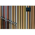 thumbnail image 2 of Reichelt, Dieter 32x23 White Modern Wood Framed Museum Art Print Titled - Colors with railing, 2 of 4