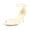 Beige Blush, variant on Women's Peonie Heeled Sandals Bright White 8.5M