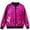 Hot Pink, variant on Tqyyweavej Toddler Boys Girls Sequin Bomber Jacket Glitter Zip Up Long Sleeve Jacket Sparkly Versatile Outwear Coat with Pockets for Party 2-13Y