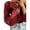 Claret, variant on Hollow-Out Crochet Long Sleeve Meshes Beachwear Cover Down Sleep Swimwear Cover Women Swimsuit Cover Pullover Crop Top