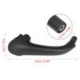 thumbnail image 3 of Front Right Passenger Side Interior Door Pull Handles for Mercedes Benz W203 2003-2007 20381016519116 Black, 3 of 8