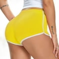 thumbnail image 6 of New Summer Women's Shorts Hot Pants European and American Women's Sexy Running Elastic Sports Shorts Yoga Yoga Pants, 6 of 9