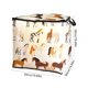 thumbnail image 3 of Bolsa de Tela No Tejida para Guardar Ropa | Bolsa Grande Impermeable de 50 X 50 X 38 Cm con Asas Reforzadas | Organizador Plegable y Reutilizable para Ropa, Ropa de Cama, Dormitorios y Viajes, 3 of 6