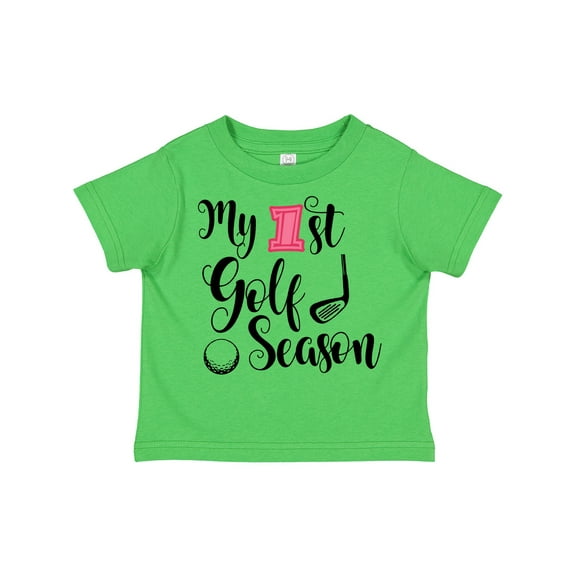 Inktastic My 1st Golf Season Girls Toddler T-Shirt