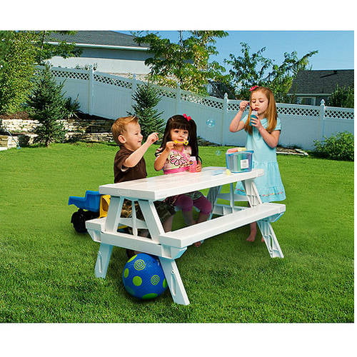 childrens picnic bench