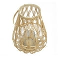 thumbnail image 3 of Sienna Bamboo Lantern (D9.5x13.5"), with Rope Handle, 3 of 9