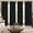 Black, variant on 4 Panels 100% Blackout Curtains 37x63 Inch, Grommet Window Curtains for Bedroom & Living Room, Black