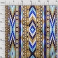 thumbnail image 3 of oneOone Cotton Poplin Twill Light Brown Fabric Tribal Craft Projects Decor Fabric Printed By The Yard 56 Inch Wide, 3 of 6