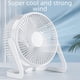 thumbnail image 4 of Ventilador de escritorio mini de 5 pulgadas con luz de sonido eléctrica enchufable, ventilador de oficina con USB, pequeño ventilador de circulación, 4 of 5