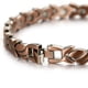 thumbnail image 3 of Pulsera de cobre de desintoxicación linfática para mujeres, alivio del dolor para la artritis, drenaje linfático, pulseras terapéuticas de terapia magnética de cobre sólido, eslabones únicos de espiga, 3 of 5