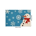 thumbnail image 3 of putnchl Theme Carpet Slip Door Entry Mat Absorbent Bathroom Entrance Mat, Christmas Door Mat，home Decor, 3 of 3