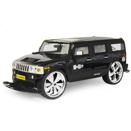 1:6 Radio-Controlled Hummer H2 "Slammed": Black
