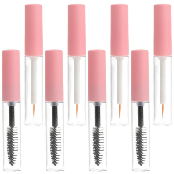 BRIGHTFUFU 1 juego de tubos de rímel vacío botellas de alineador de ojos recipientes de crema de pestañas de varita de pestañas recargables
