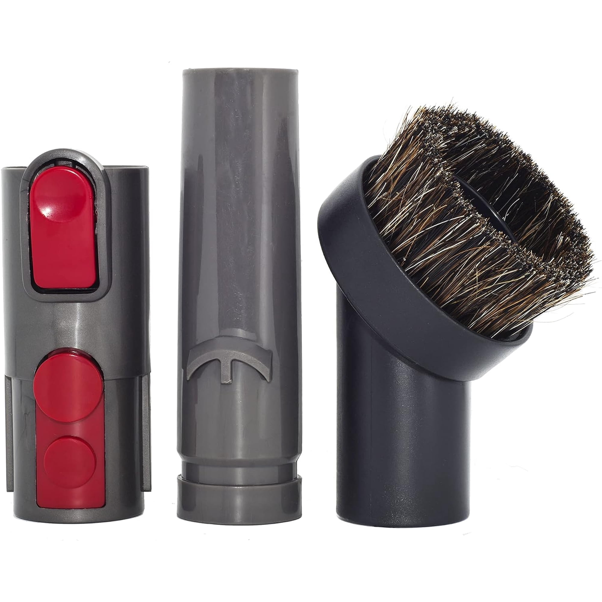 1.25 Inch Horse Hair Vacuum Brush Attachment Compatible with Dy*son V6 V7 V8 V10 V11 V15, Soft Dusting Brush
