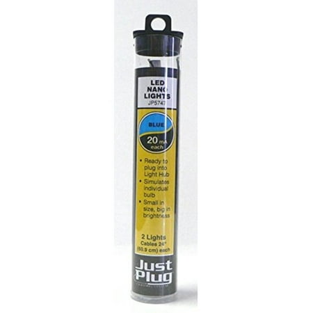 - Woodland Scenics Just Plug LED Nano Lights Blue for Scale Model Railroads 5747