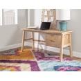 thumbnail image 2 of Linon Home Decor DK100NAT01U 30 x 60 x 20 in. Klein Natural Side Storage Desk, 2 of 30