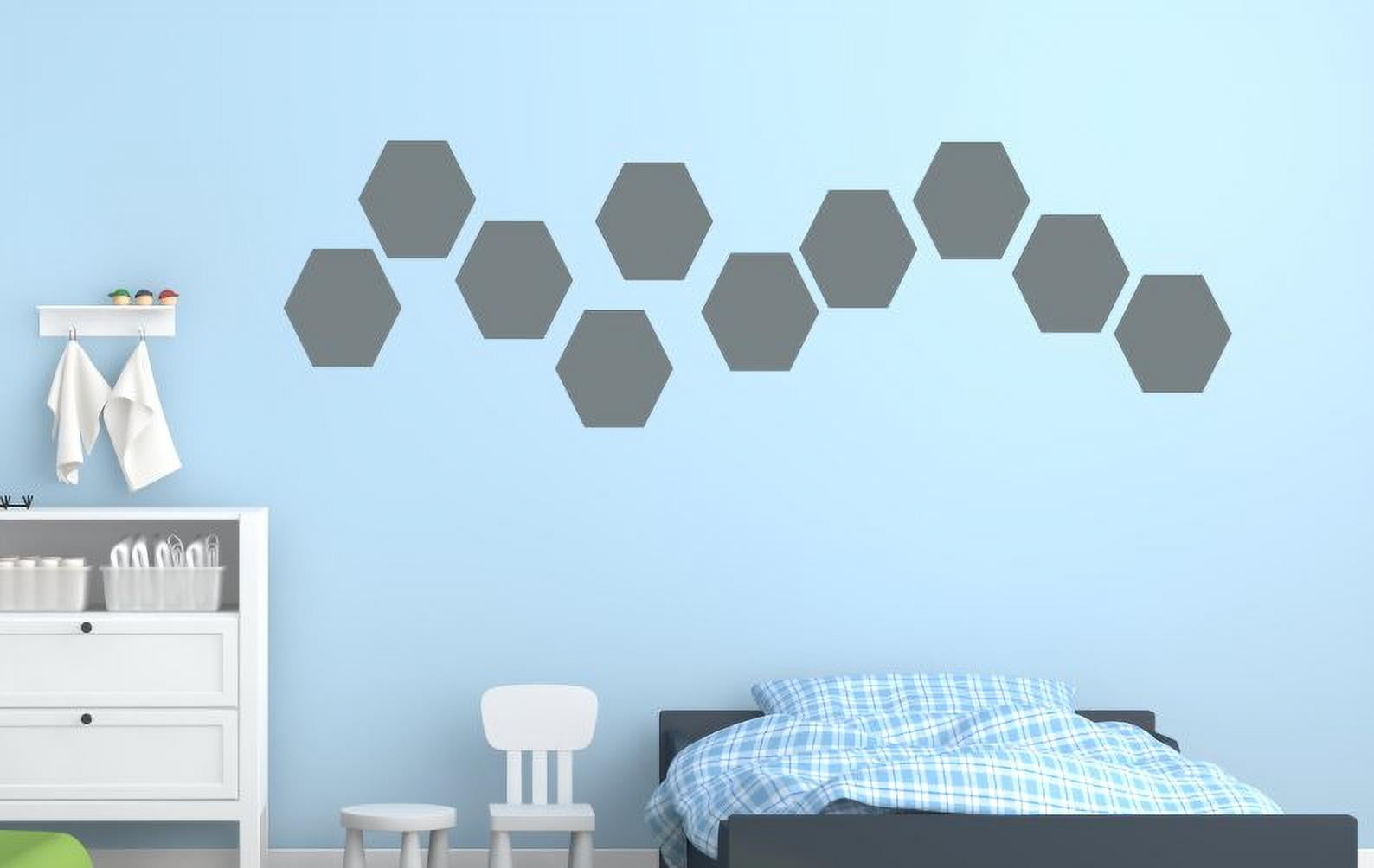 1pcs Stickers Wall Message Drawing Office Hexagon Decoration Photo