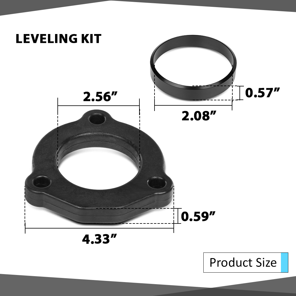 CROSSDESIGN Rough Country 2" Leveling Kit Fit for Chevy Colorado/GMC Canyon 2015-2022