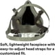 thumbnail image 2 of 3M 6200 Classic Reusable Half Mask, EN Safety Certified,, 2 of 5