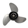 thumbnail image 2 of Propeller 13 7/8x17 for SUZUKI Outboard 3 Blades Stainless Steel Prop 13 Tooth RH 13.9x17, 2 of 4