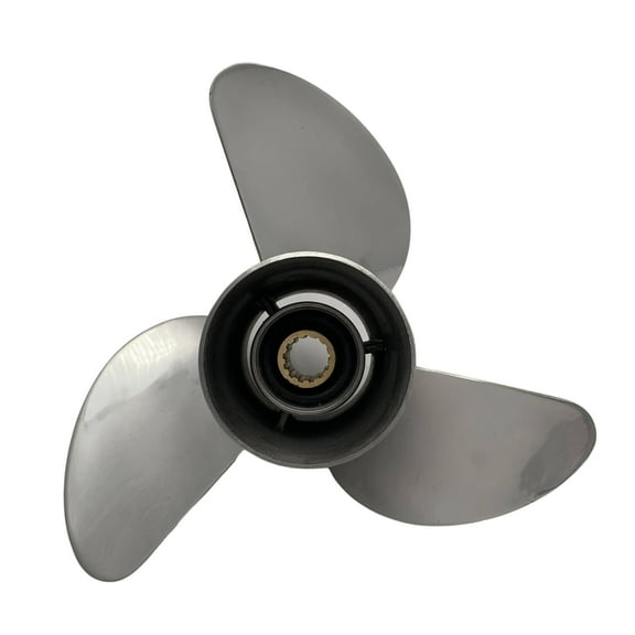 Propeller 13 1/2x15 for SUZUKI Outboard 3 Blades Stainless Steel Prop 13 Tooth RH OEM NO:99105-94554-019 13.5x15