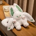 thumbnail image 4 of 2023 New Bat Rabbit Plush Toy,Cute Bat Bunny Plush Toy with Wings for Kids and Adults Gifts (White), 4 of 7