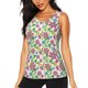 thumbnail image 1 of Fotbe Vector Mexican Otomi Style Bright Blusas Sin Mangas para Mujer – Estilo Casual, Corte Suelto, Slim-Fit, Cuello Redondo Deportivo, Tops de Verano para Gimnasio y Yoga-XX-Large, 1 of 7