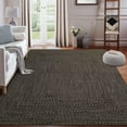 thumbnail image 1 of Area Rugs Braided Print Rug, Machine Washable Indoor Rug Non-Slip Low Pile Farmhouse Solid Carpet for Bedroom, Living Room, Dining Room Office, 1 of 10