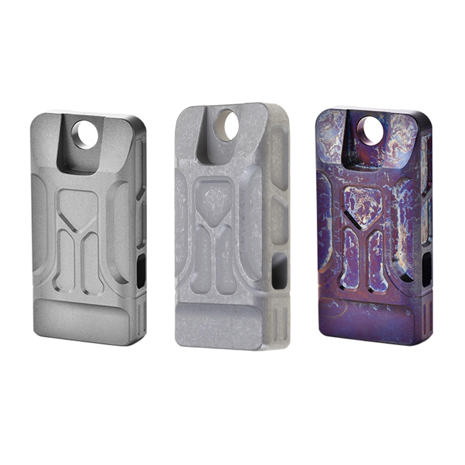Safety Survival Double Tube Whistle Hikings Camping Training Outdoor Sports Alloys Keyring Whistle
