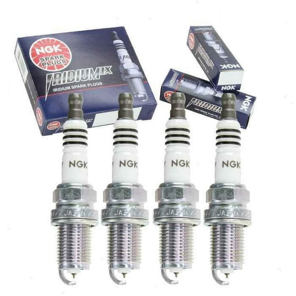 4 pc NGK Iridium IX Spark Plugs compatible with Subaru Outback 2.5L H4 2000-2012