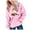 Pink, variant on Ccpelsie Little/Big Girl Sweatshirts Clothes Kids Hoodies with Strings Long Sleeve for Toddler(Red,6-7 Years)