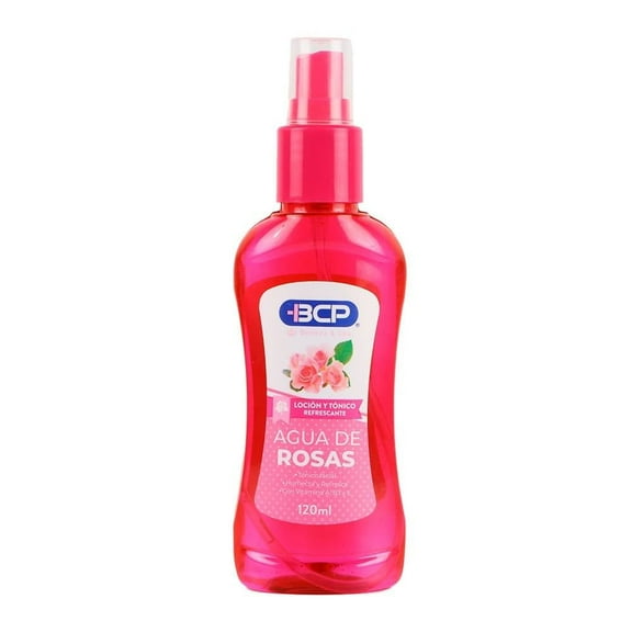 Agua de Rosas Prichos BCP Loción y Tónico 120 ml Rojo
