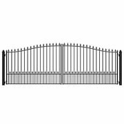 ALEKO Iron Dual-Swing Driveway Gate, Munich, 18'