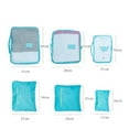 thumbnail image 2 of HINTRMENT 6Pcs Packing Cubes Set Travel Organizer Bag Waterproof Space Saving for Business Trip 14.6x10.6x4.7in, 2 of 8