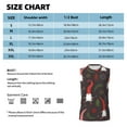 thumbnail image 5 of Lsque Cute Christmas Gnomes Print Men's Cotton Blend Sleeveless Muscle Shirts (S-3XL)- Moisture Wicking, Odor Protection, UPF 30+,Large, 5 of 8