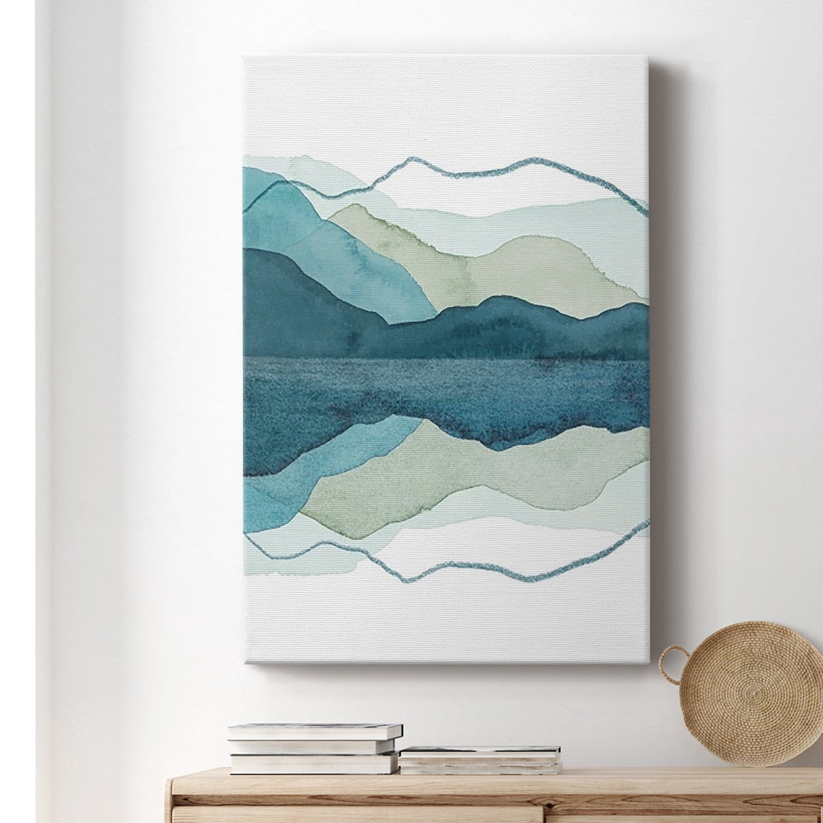 Icicle Range I Premium Gallery Wrapped Canvas - Ready to Hang