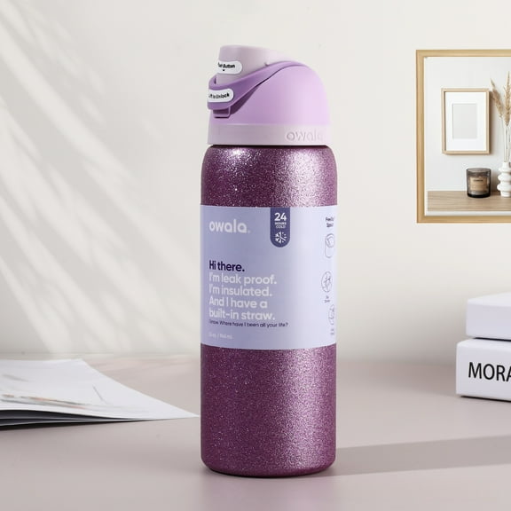 320Z Insulated Stainless Steel Water BottleDouble-Layer Kettle With Straw Vacuum Flasks ForSports Travel