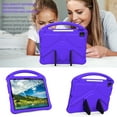 thumbnail image 5 of ELEHOLD Rugged Case for iPad Air 13-inch M3 (2025) / M2 (2024),Kids Friendly EVA Protective Kickstand Handle Grip Shockproof Anti-Scratch Case for iPad Air 13-inch M3 (2025) / M2 (2024),Purple, 5 of 7