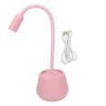 thumbnail image 1 of Gooseneck UV Nail Light Quick Drying 2 Gears Timing Gooseneck Manicure Table Lamp for Beauty Salon Pink, 1 of 5